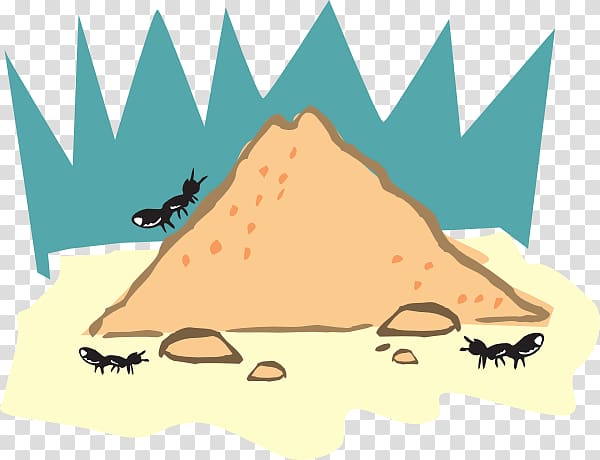 Ant colony , Hill transparent background PNG clipart