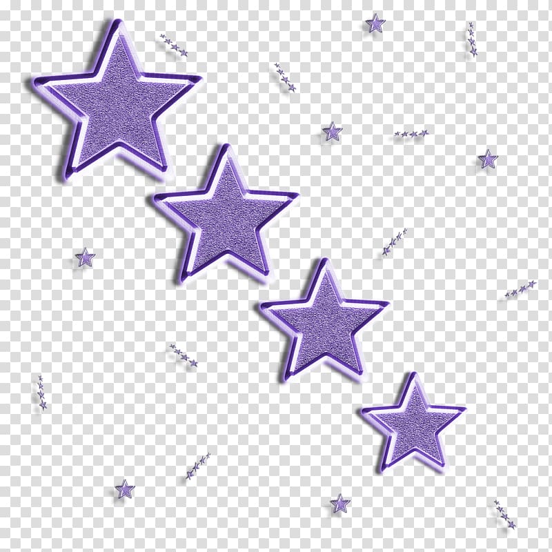 Silver Star , purple star transparent background PNG clipart