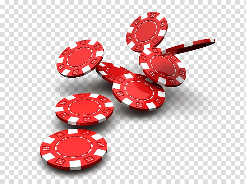 red-and-white poker chip lot, Casino token Gambling Playing card Cash game, Red gambling chips transparent background PNG clipart