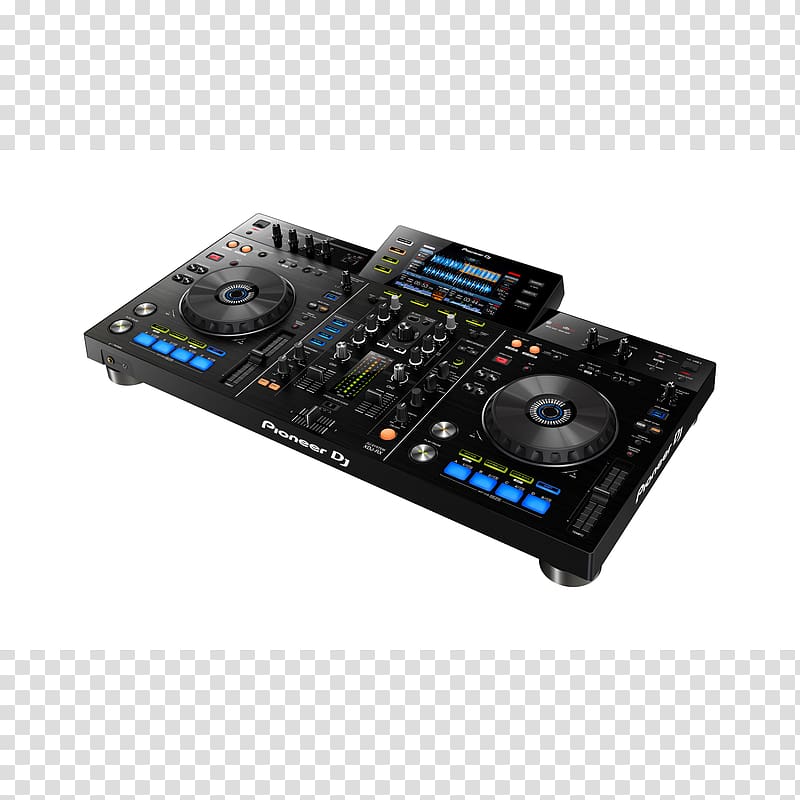 DJ controller Pioneer DJ Disc jockey Audio Mixers DJ mixer, dj console transparent background PNG clipart