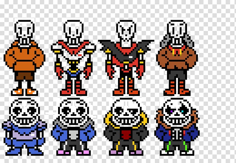 Download Character Art Pixel Fictional Undertale Free Frame HQ PNG