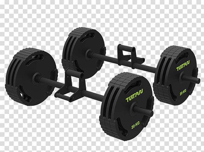 Weight training Dumbbell Trap bar Strongman Physical fitness, dumbbell transparent background PNG clipart
