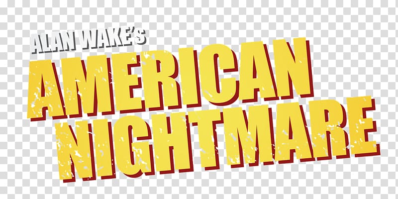Alan Wake\'s American Nightmare Xbox 360 Video game Remedy Entertainment, Publisher Logo transparent background PNG clipart