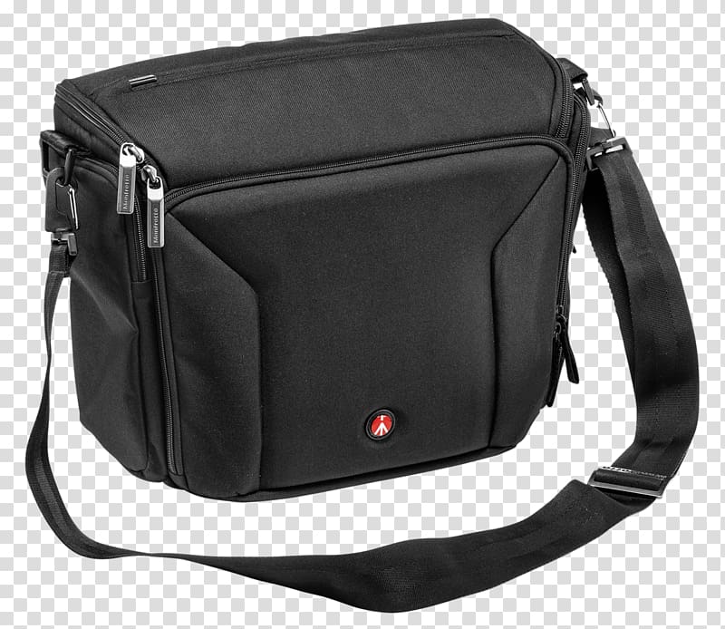 MANFROTTO shoulder bag Proffessional SB-10BB Camera MANFROTTO Backpack Proffessional BP 30BB, Camera transparent background PNG clipart