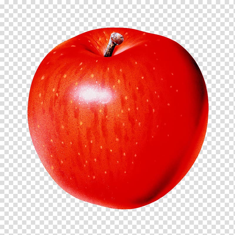 Apple Golden Delicious Fuji Red Fruit, A red apple transparent background PNG clipart