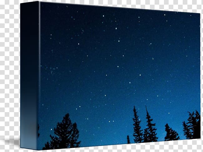 Star Gallery wrap Desktop Canvas Art, Big Dipper transparent background PNG clipart