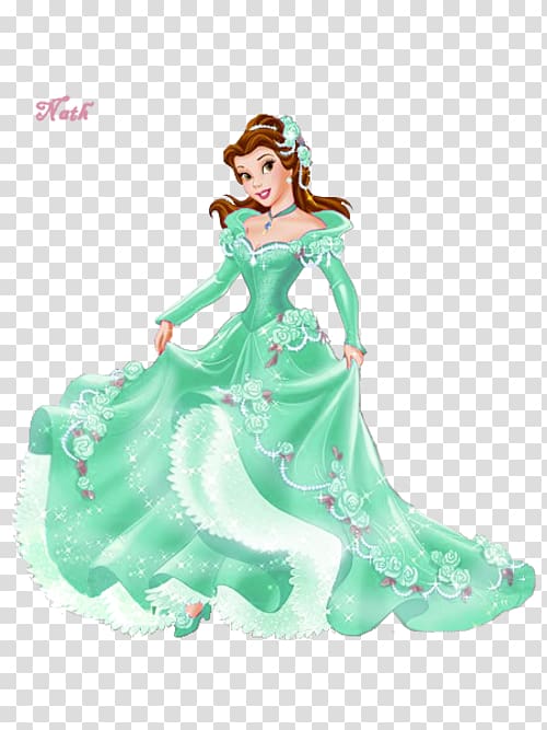 Belle Beast Ariel Disney Princess, Disney Princess transparent background PNG clipart