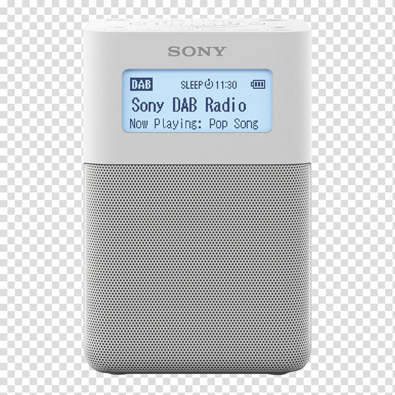 Digital radio Digital audio broadcasting DAB+ Radio alarm clock Sony XDR-V20D DAB+ FM broadcasting, radio transparent background PNG clipart