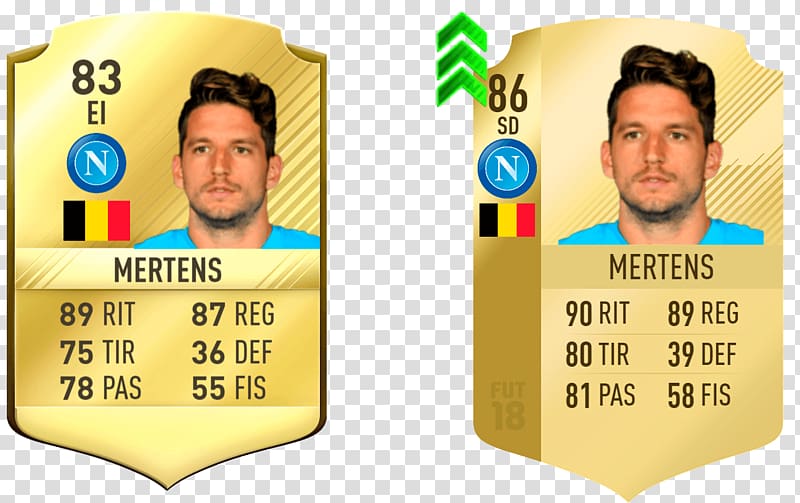 Dries Mertens FIFA 18 FIFA 17 FIFA 16 FIFA 19, football transparent background PNG clipart