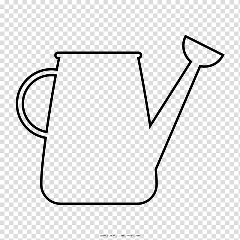 Drawing Coloring book Watering Cans , painting transparent background PNG clipart