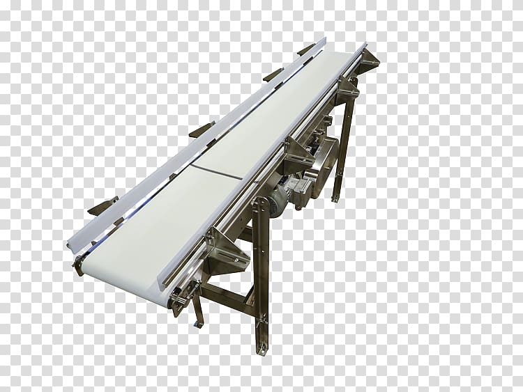 Conveyor system Machine Conveyor belt Assembly line Stainless steel, others transparent background PNG clipart