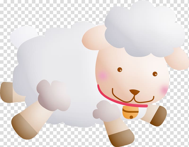 Sheep Infant Cartoon , Cute lamb transparent background PNG clipart