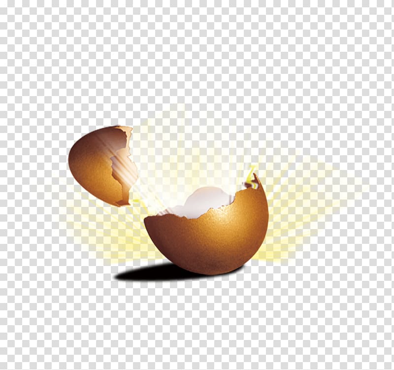 cracked eggs transparent background PNG clipart