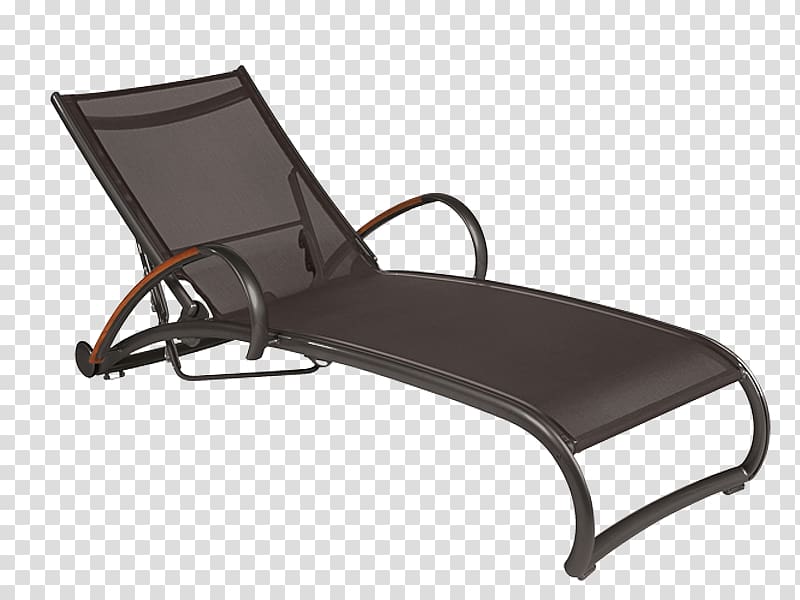 Deckchair Garden Sunlounger Chaise longue, chair transparent background PNG clipart
