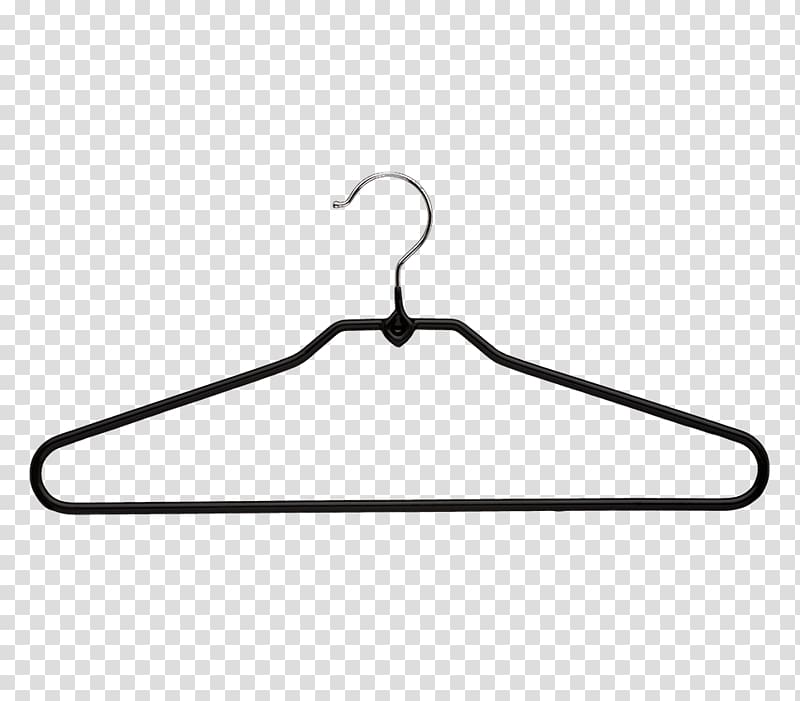 black clothes hanger art, Pants Hanger transparent background PNG clipart