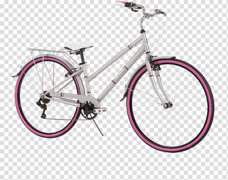 City bicycle Mountain bike Hybrid bicycle Cycling, mean boy on bike transparent background PNG clipart