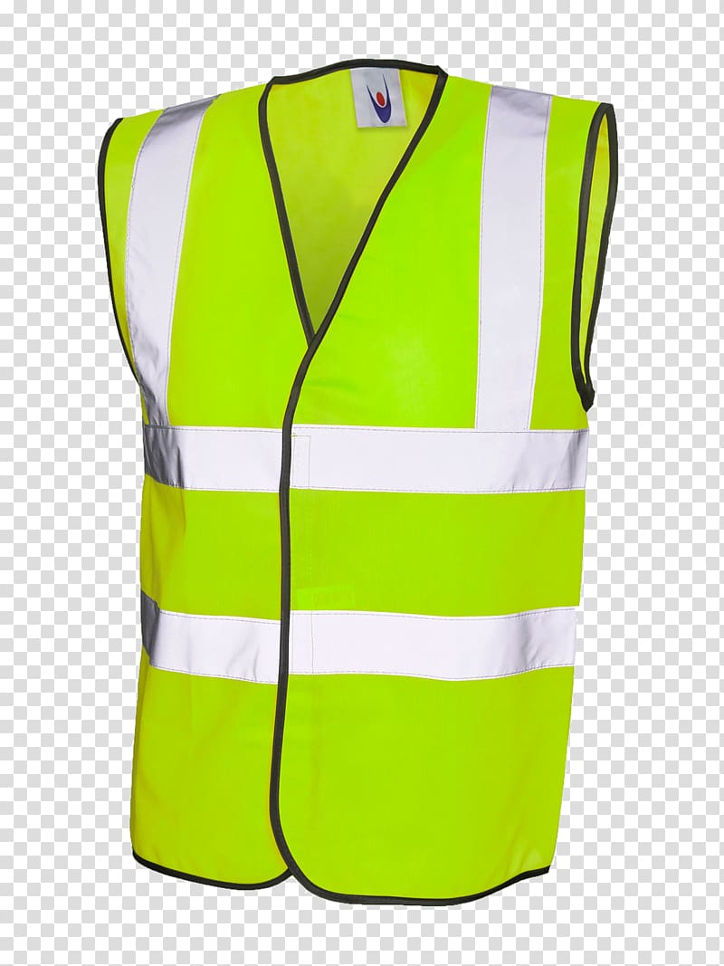 T-shirt High-visibility clothing Waistcoat Gilets Workwear, T-shirt transparent background PNG clipart