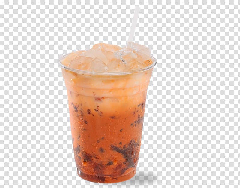 Thai tea Iced tea Bubble tea Masala chai, iced tea transparent background PNG clipart