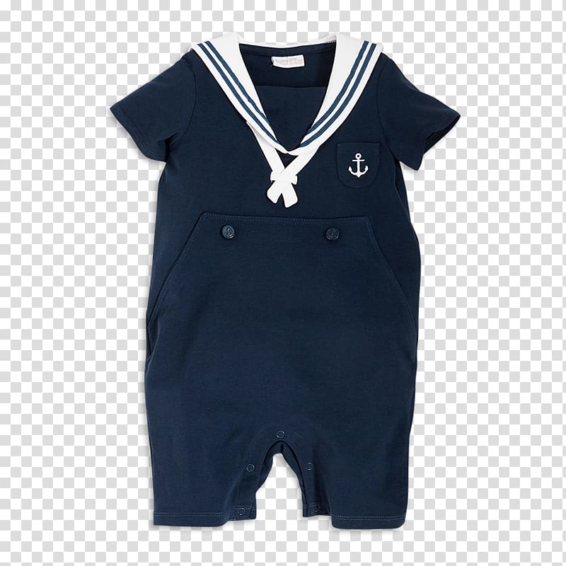 Navy blue Sailor suit Collar, baby swimming pool transparent background PNG clipart