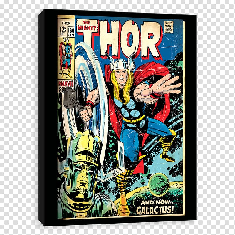 Marvel Masterworks: The Mighty Thor, Marvel Comics Comic book, Galactus transparent background PNG clipart