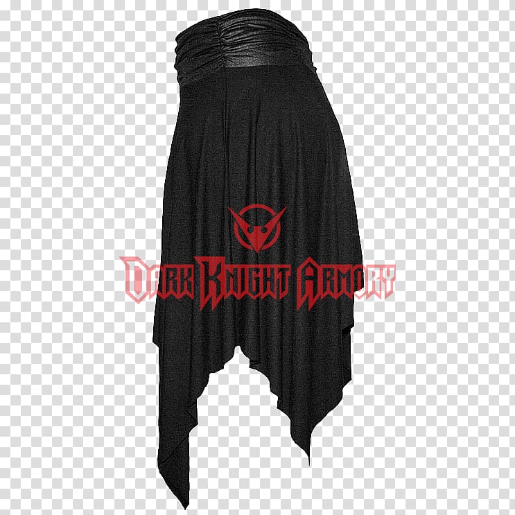 Shoulder Skirt Black M, Handkerchief transparent background PNG clipart