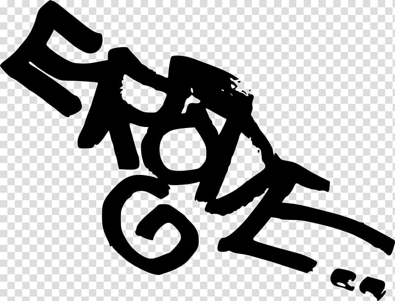 Graphic design Monochrome Logo, graffiti transparent background PNG ...