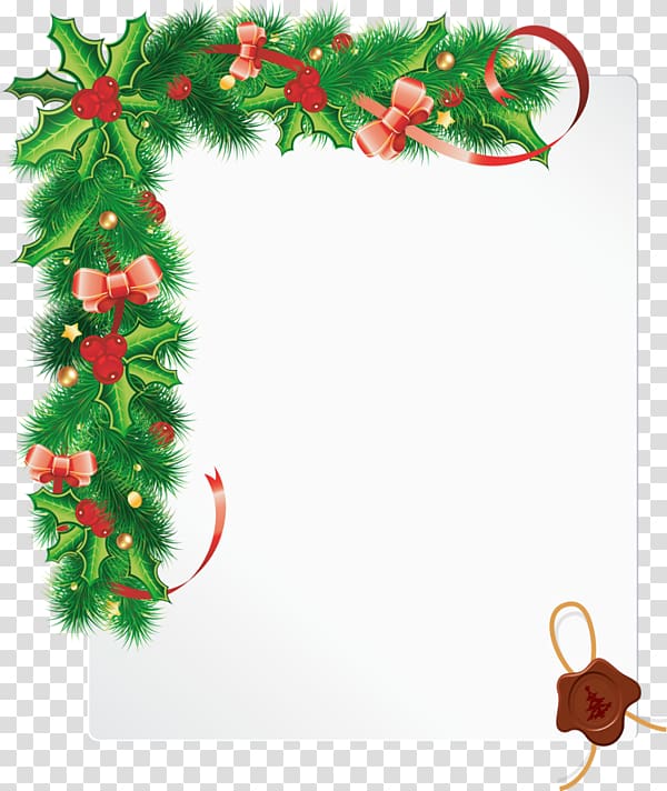 Christmas ornament Paper Tinsel , inscription transparent background PNG clipart