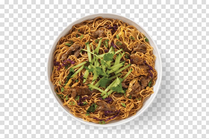 Vegetarian cuisine Pancit Pho Mie goreng Asian cuisine, beef noodles transparent background PNG clipart