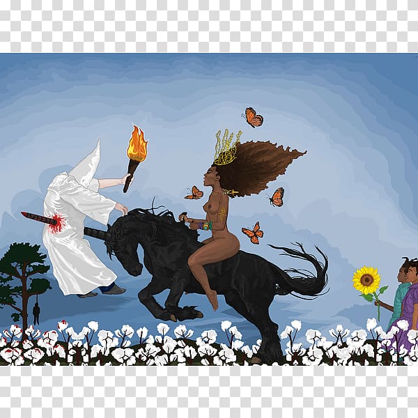 Kingdom of Kush Artist Black Girl Magic Horse, black girl magic transparent background PNG clipart