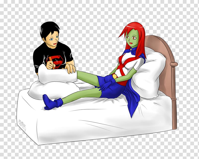 Character Cartoon Furniture Recreation, Miss Martian transparent background PNG clipart