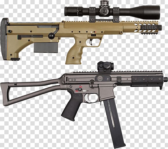 Desert Tech SRS Sniper rifle Bullpup .338 Lapua Magnum, sniper rifle transparent background PNG clipart