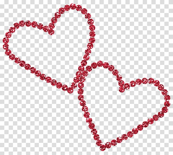 Red diamonds , Diamond Heart transparent background PNG clipart