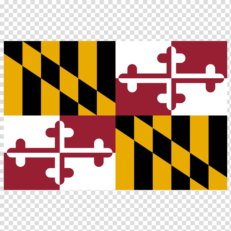 Flag of Maryland State flag, Flag transparent background PNG clipart