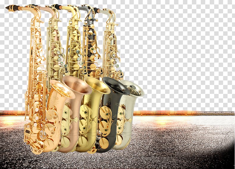 Alto saxophone Tenor saxophone Clarinet Brass instrument, Saxophone multicolor transparent background PNG clipart