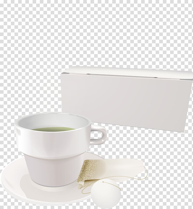 Coffee cup Teacup Saucer, White coffee cup transparent background PNG clipart