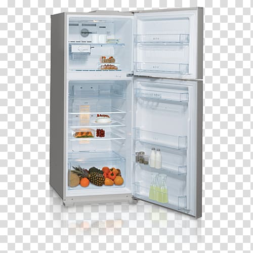 Refrigerator LG Electronics LG LFX31925S Inverter compressor Frigidaire Gallery FGHB2866P, Fridge top view transparent background PNG clipart