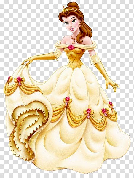 Belle Beast Disney Princess Dress Gown, Disney Princess transparent ...