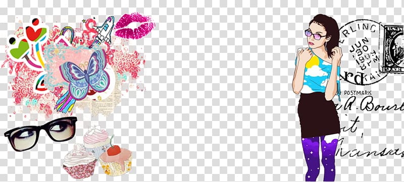 Graphic design New Look Fashion Spar, tai transparent background PNG clipart