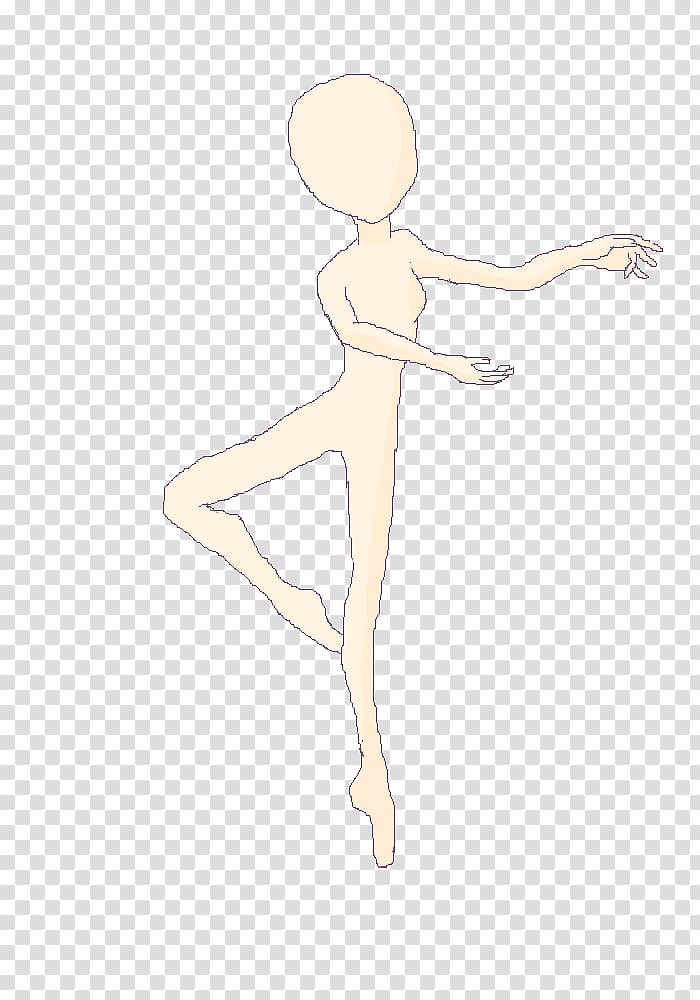 Finger Cartoon Human leg Hip Illustration, Ballerina transparent background PNG clipart