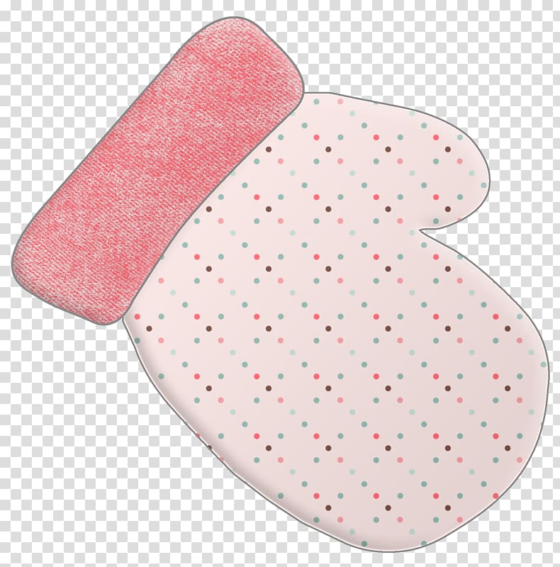 Towel Pink Glove Clothing, Cartoon painted pink gloves transparent background PNG clipart