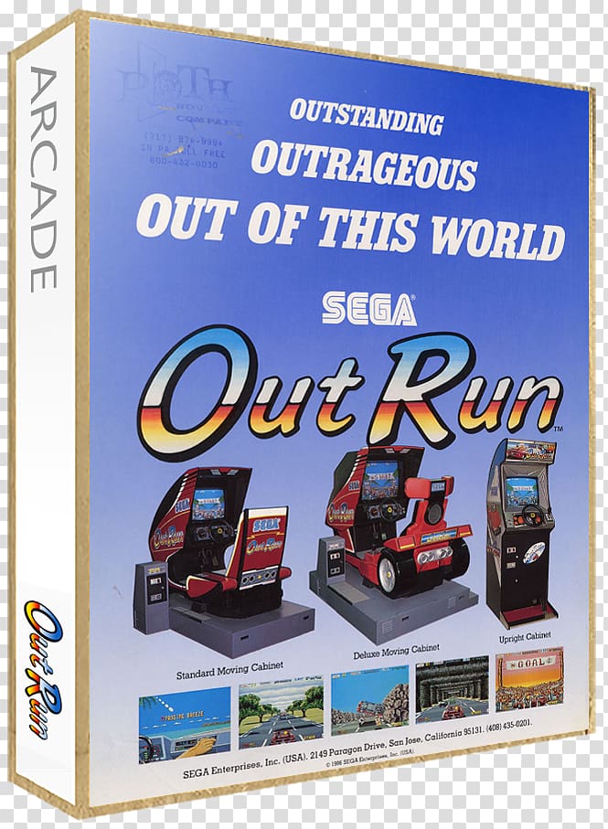 Out Run OutRun 2 Free Play Florida Arcade game Video Games, 1440X2560 Out Run transparent background PNG clipart
