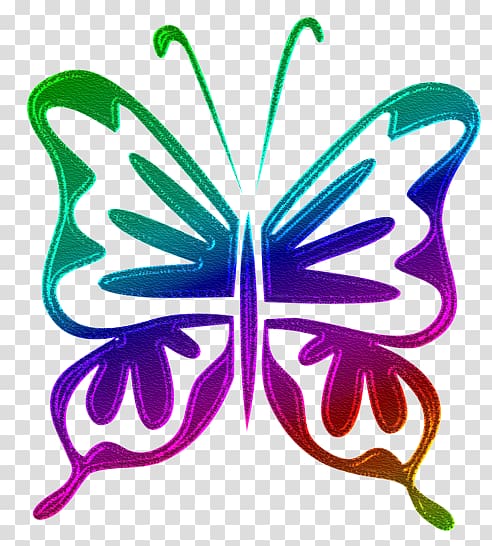 Monarch butterfly Stencil , papillon insecte transparent background PNG clipart