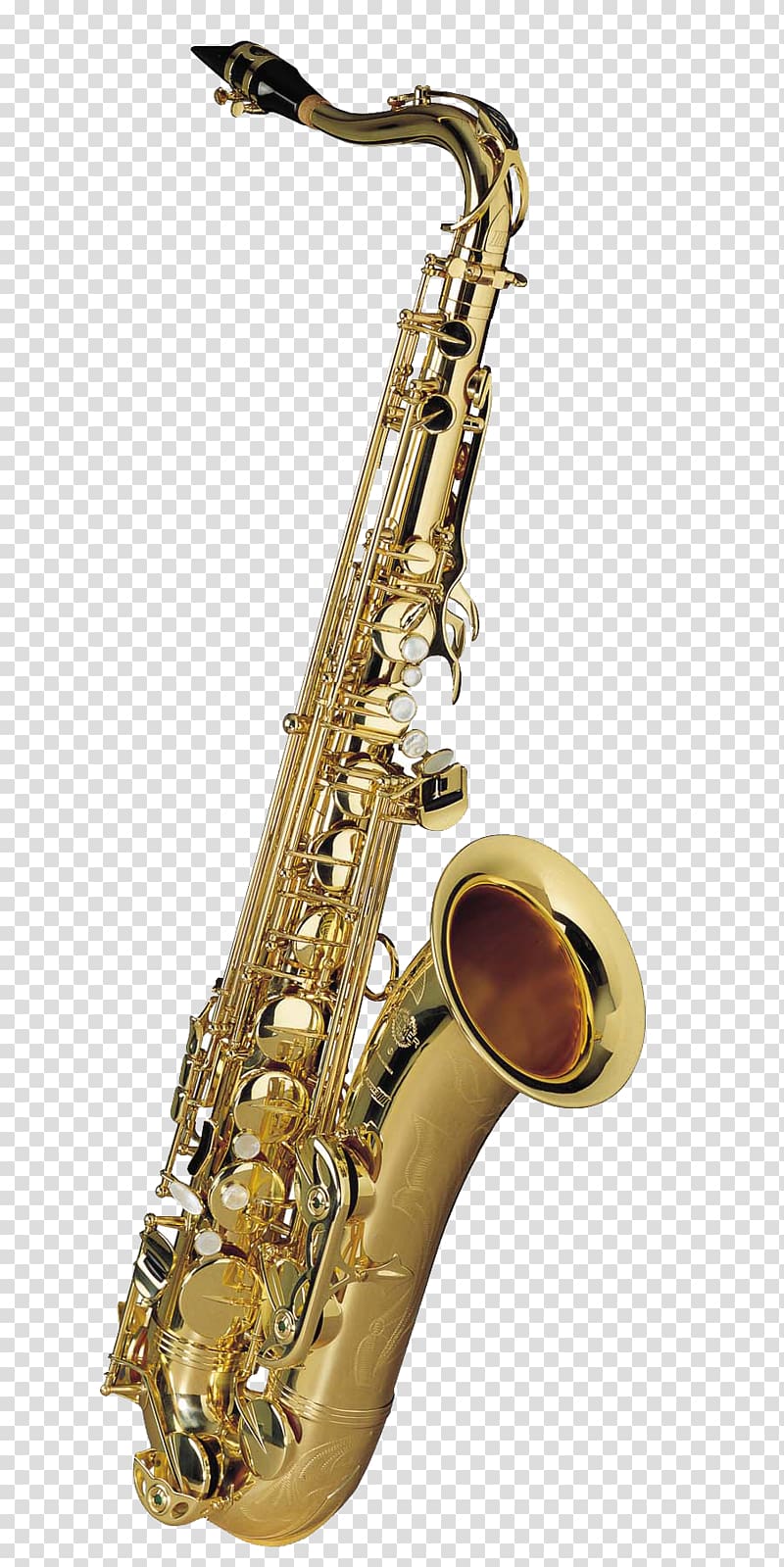 Tenor saxophone Henri Selmer Paris Musical Instruments, trumpet and saxophone transparent background PNG clipart