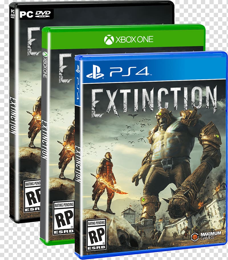 Extinction PlayStation 4 Xbox One Biomutant Ace Combat 7: Skies Unknown, EXTINCTION transparent background PNG clipart