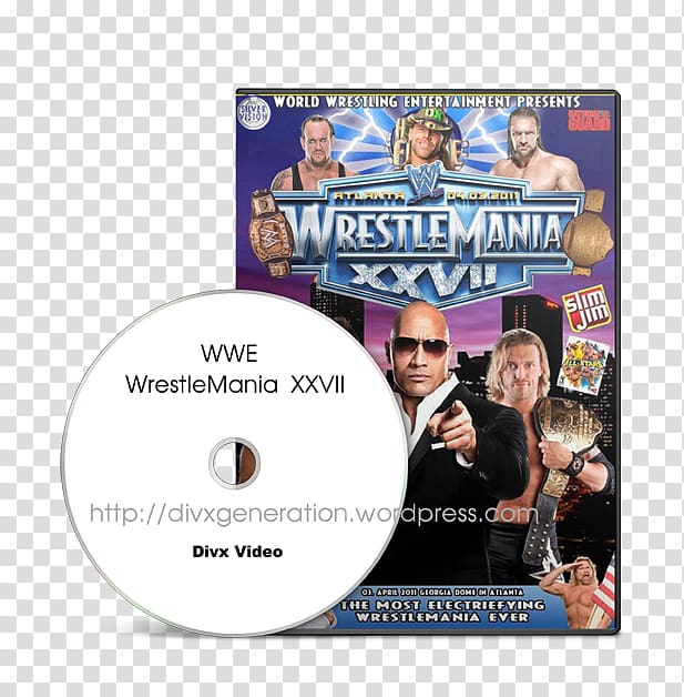 WrestleMania XXVII WrestleMania 2 DVD Elimination Chamber Blu-ray disc, dvd transparent background PNG clipart