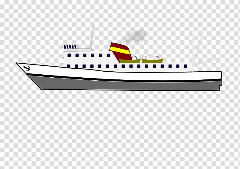 Passenger ship Water transportation , steamship transparent background PNG clipart