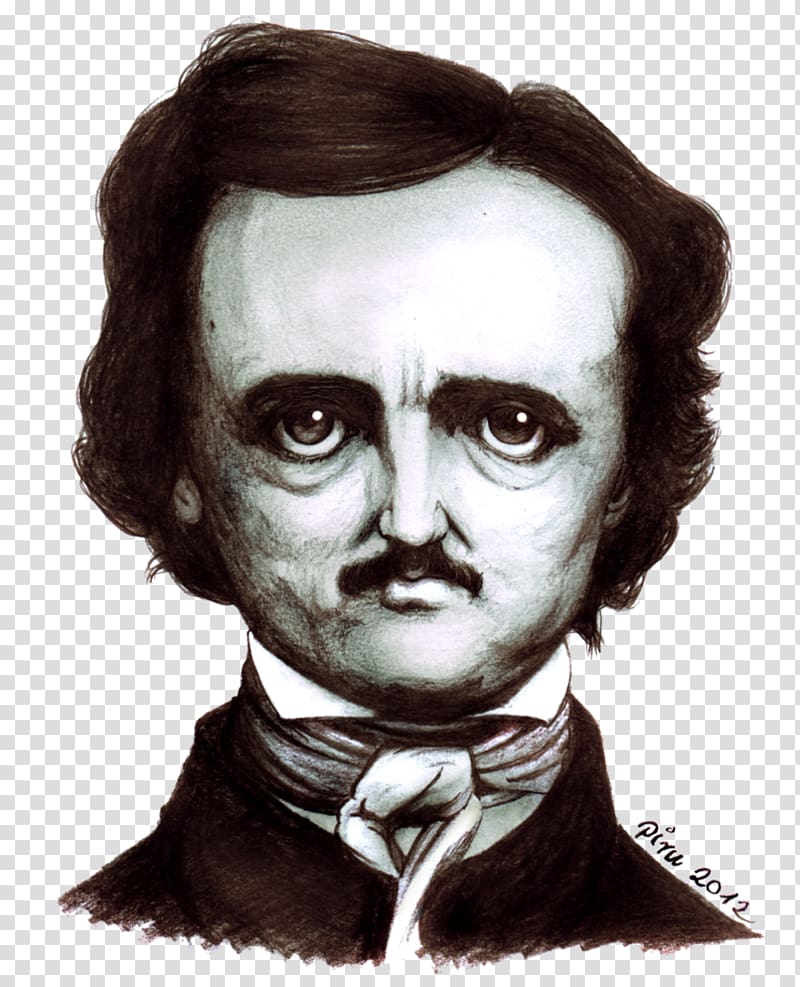 Edgar Allan Poe The Raven Writer United States Narrative poetry, Edgar allan Poe transparent background PNG clipart