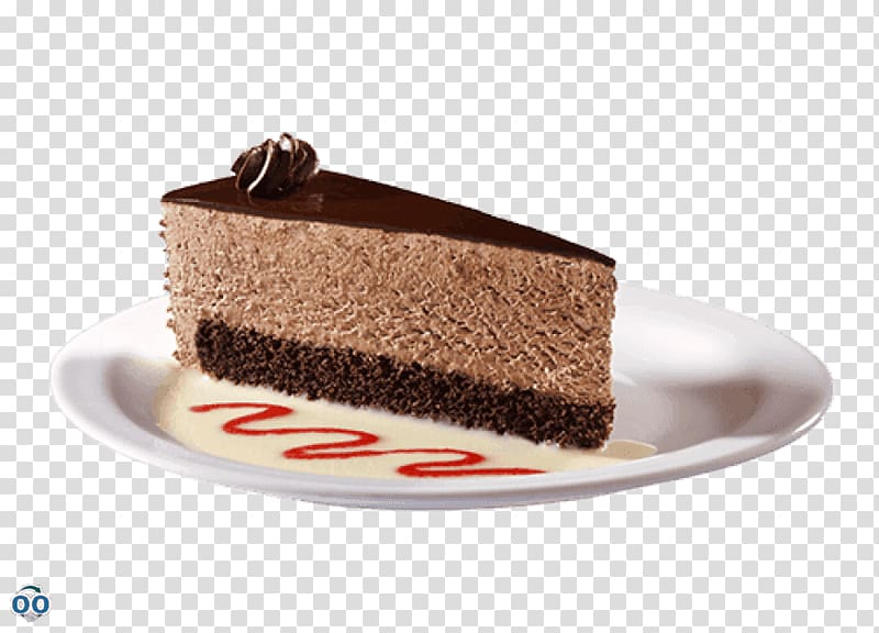 Flourless chocolate cake Sachertorte Torta caprese Mousse, chocolate cake transparent background PNG clipart