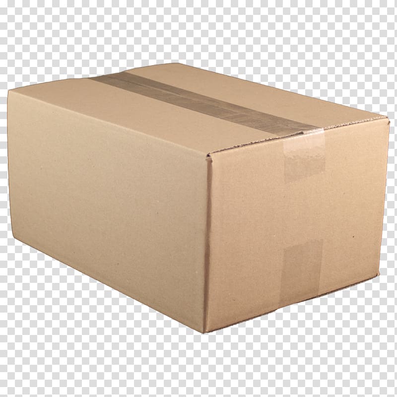 Package delivery Box-sealing tape Rectangle, Angle transparent background PNG clipart