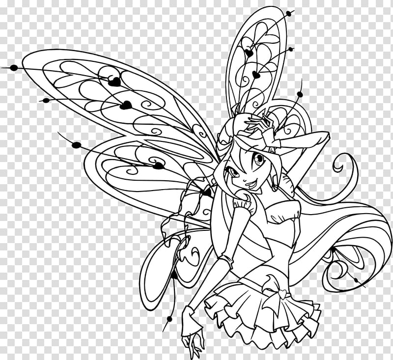 winx club believix musa coloring pages